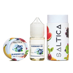 Saltica Blueberry Ice (Yaban Mersini ve Buz) Salt Likit